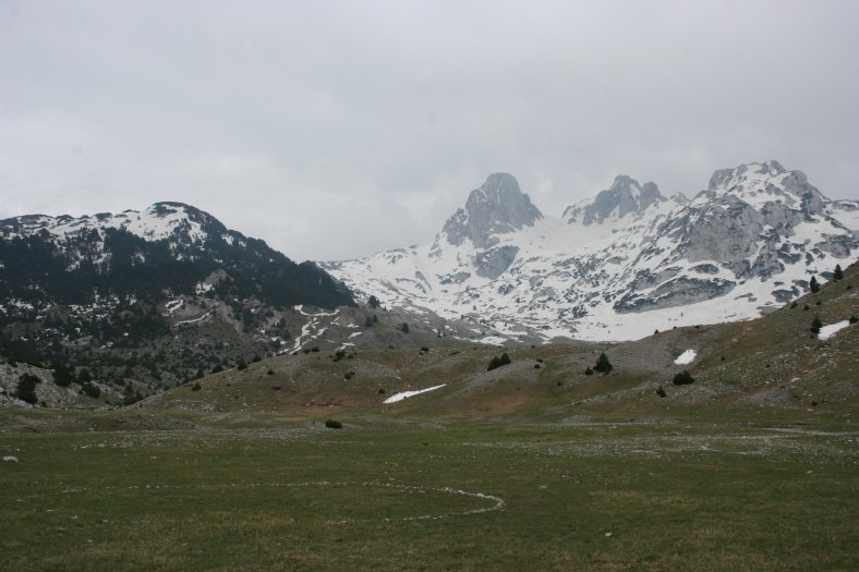 Přechod pohoří Penj