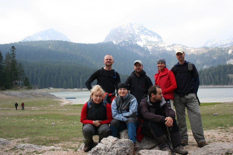 cestou z masívu Medvěd