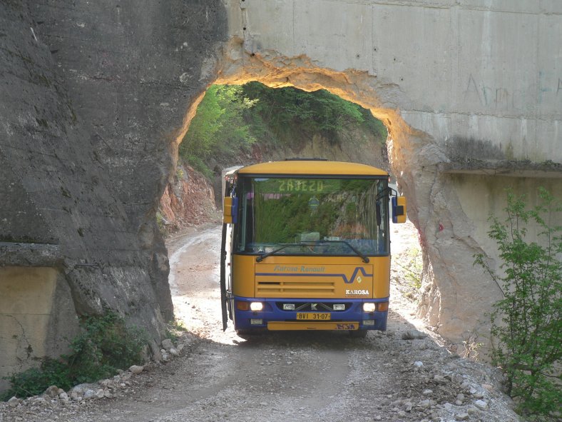 tesali jsme si průjezd