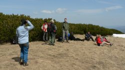 cestou na masív Medvěd