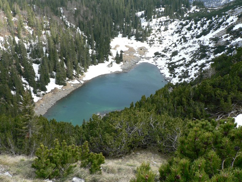 cestou z masívu Medvěd