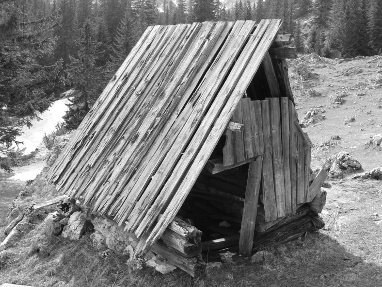 cestou z masívu Medvěd