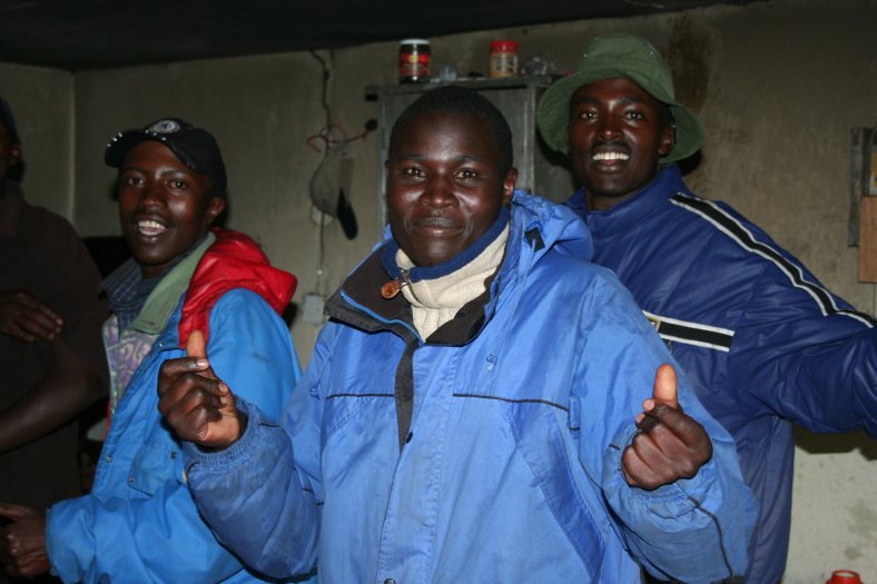 večerní párty v noclehárně