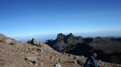 Pohled z Mount Kenyi